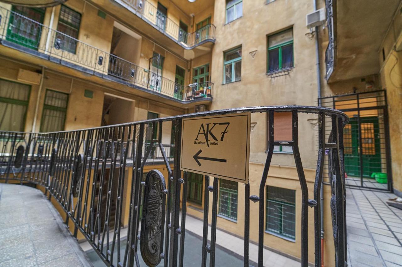 Ak7 Boutique Suites Budapest Bagian luar foto